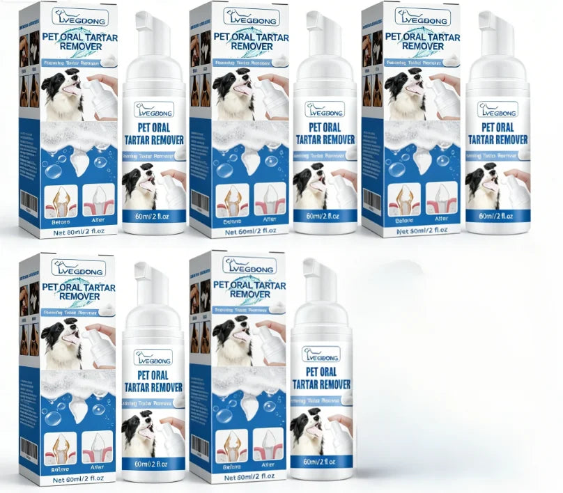 60ml $yegbong Pet Oral Cleaning Foam Mild Tooth – 3 Colors