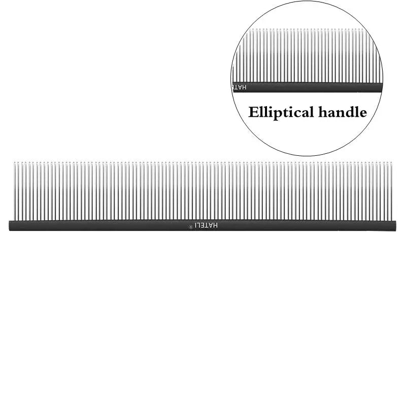 0.1cm Dense Toothed Pet Comb Light