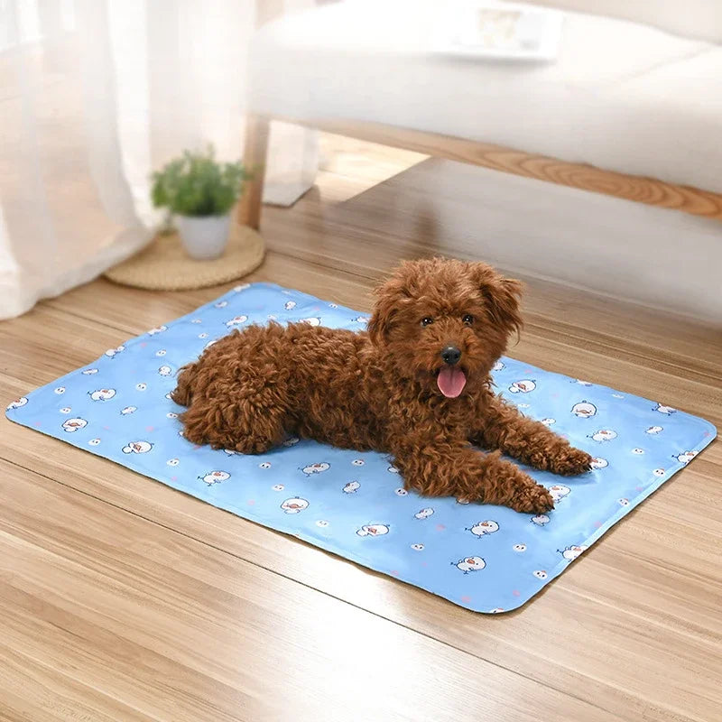 Summer Dog Cooler Mat Breathable Cat Cooler - MyPetDollar.com