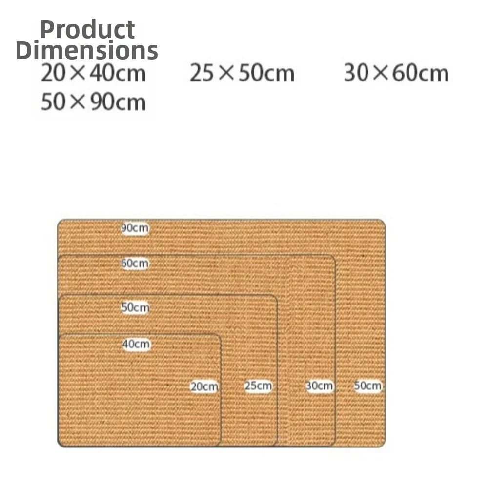 New Sisal Cat Scratching Board Wall Mount - MyPetDollar.com
