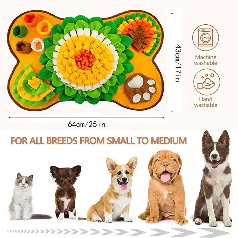 New Pet Smell Mat Foraging Smell Training - MyPetDollar.com