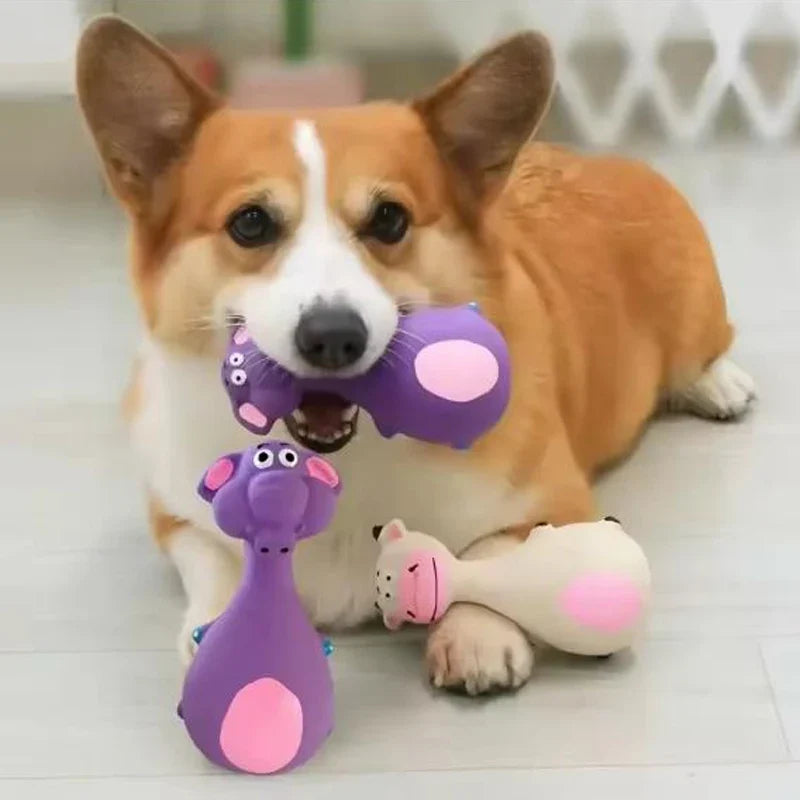 Dog Toys Sound Squeaky Elephant/Cow Animal - MyPetDollar.com