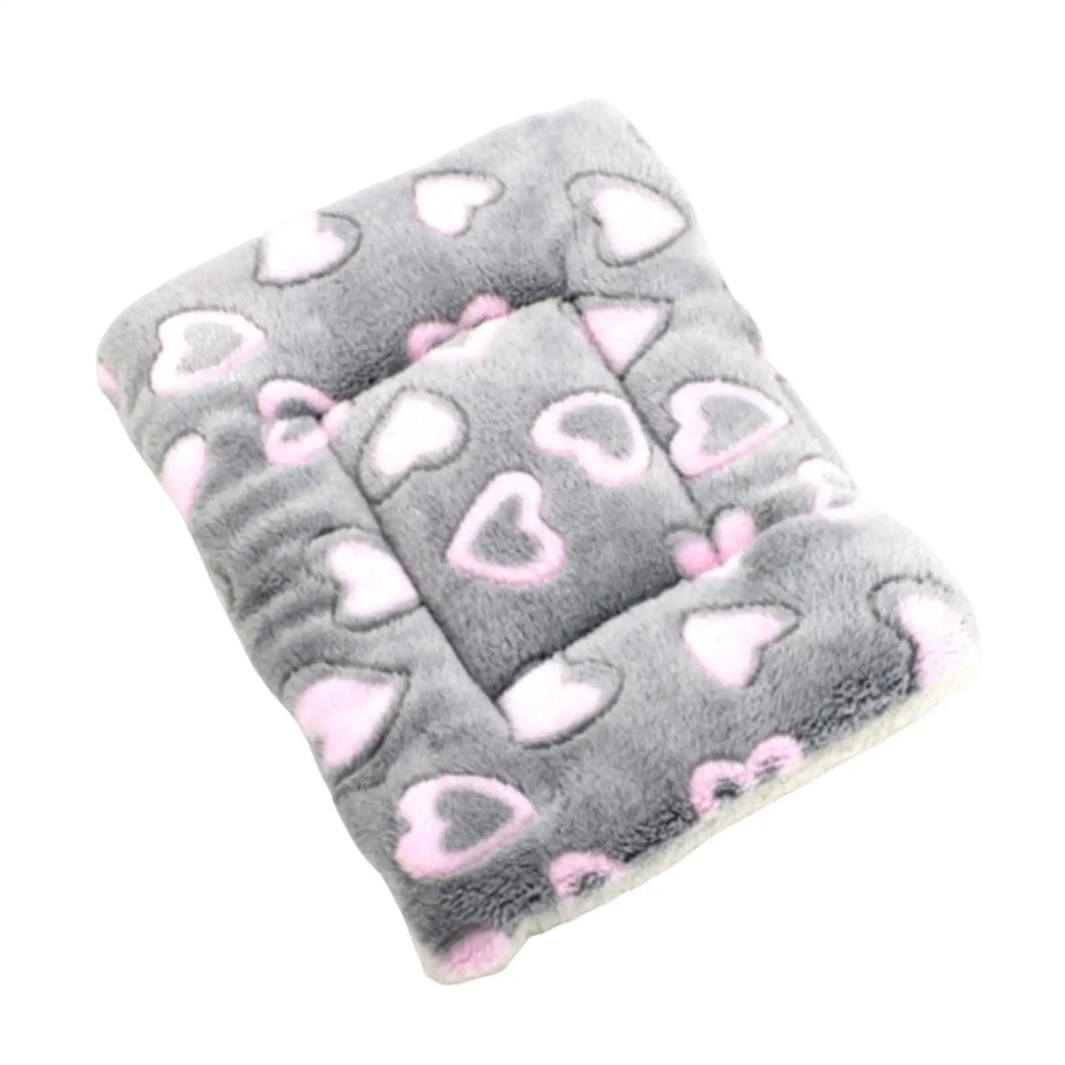 Dog Bed Pad Cat Mat, Pet Heated Fleece Blanket – 4 Colors
