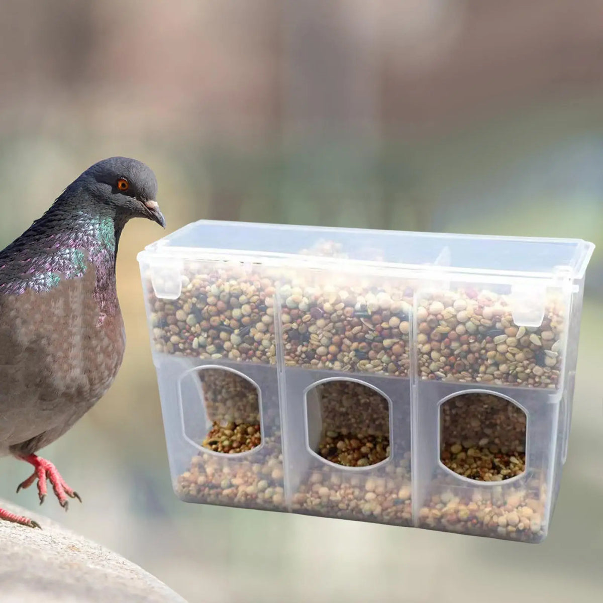 Automatic Bird Feeder Slot Feeder for Cage - MyPetDollar.com