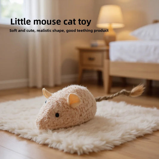 New Cat Toy Simulation Plush Grass Mouse - MyPetDollar.com