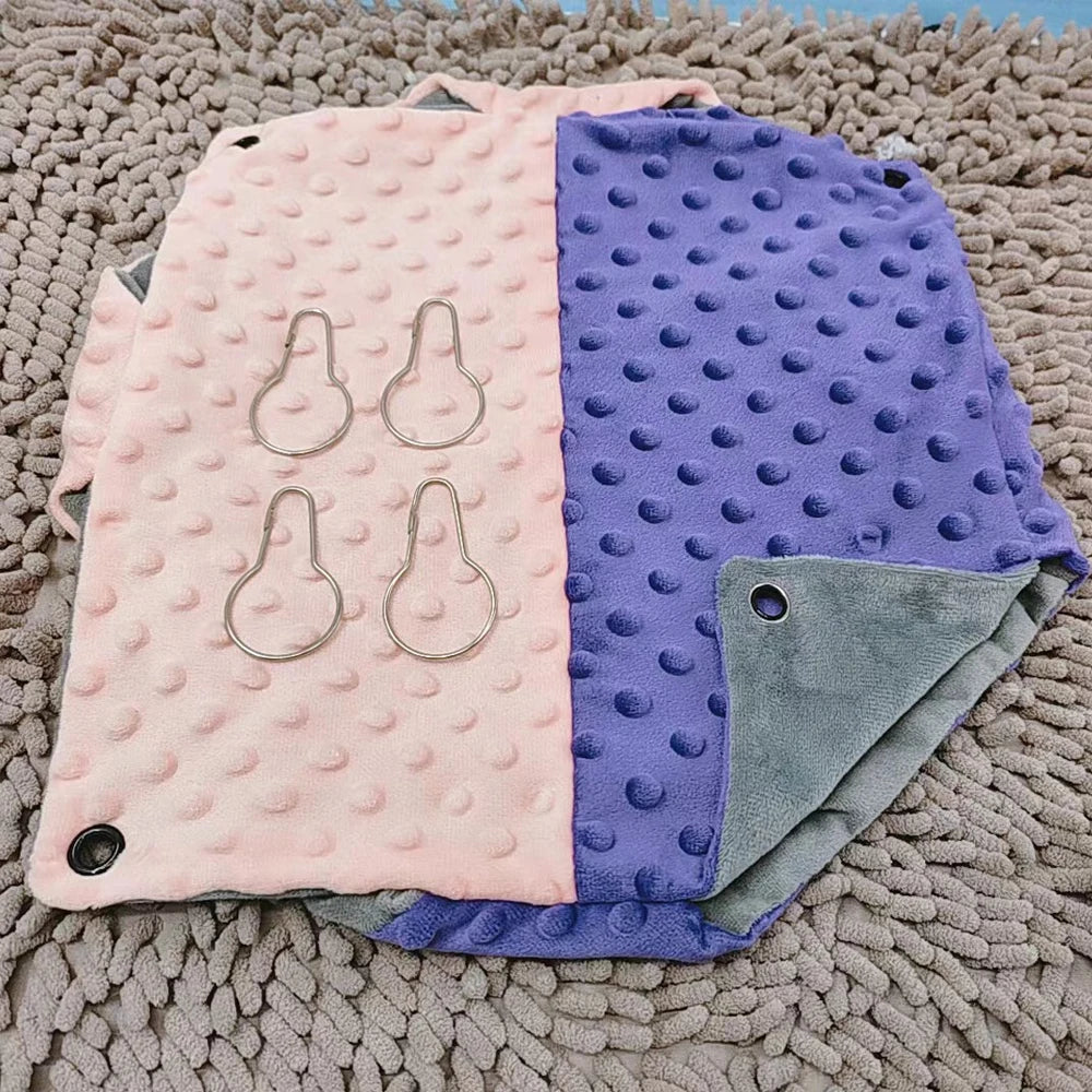 Winter Warm Pet Hanging Bed Contrast Color - MyPetDollar.com