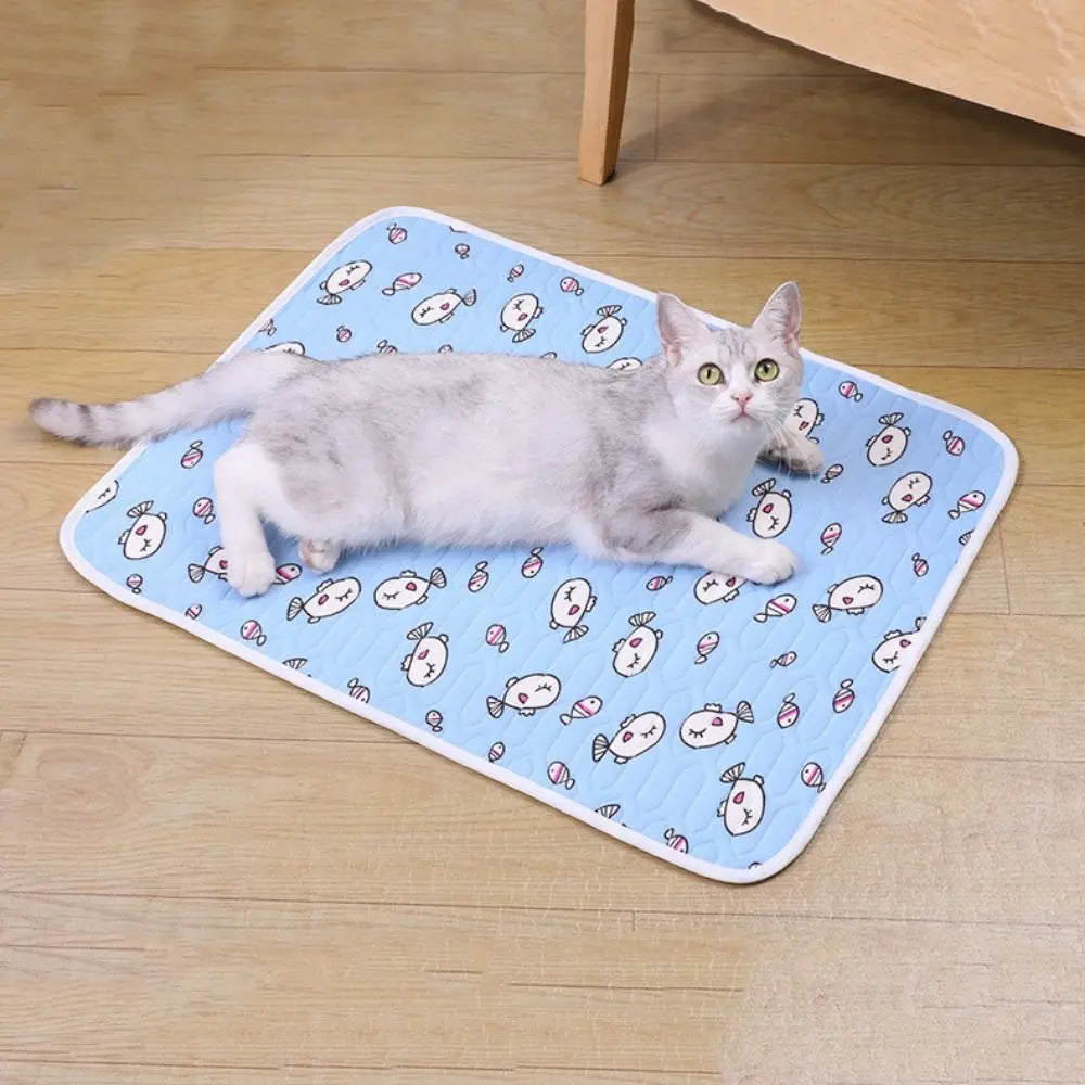 Portable Cartoon Dog Cooling Mat Non-slip - MyPetDollar.com