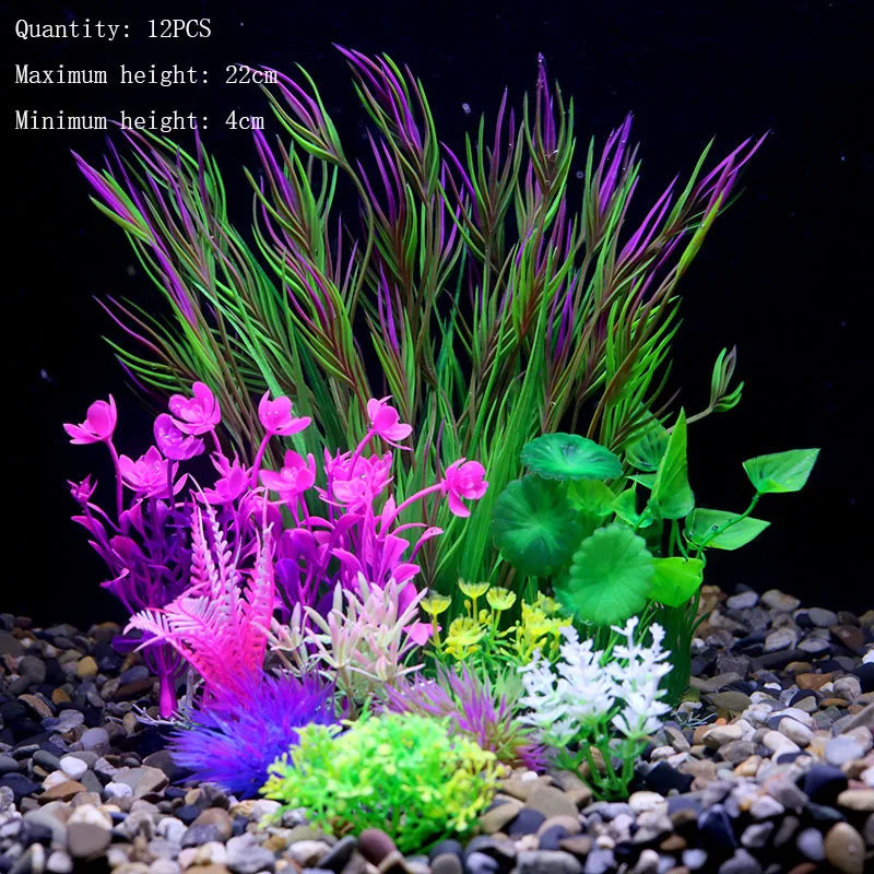 Artificial Water Plant Flower Set Sight of - MyPetDollar.com