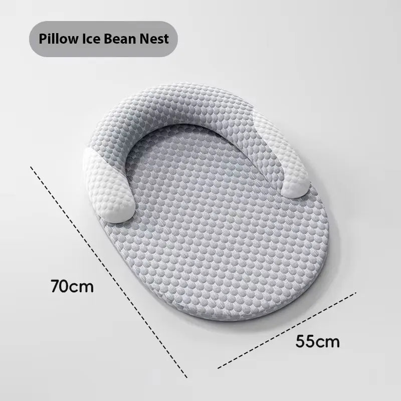 Summer Pet Cooling Pad Removable Washable Dog Bed