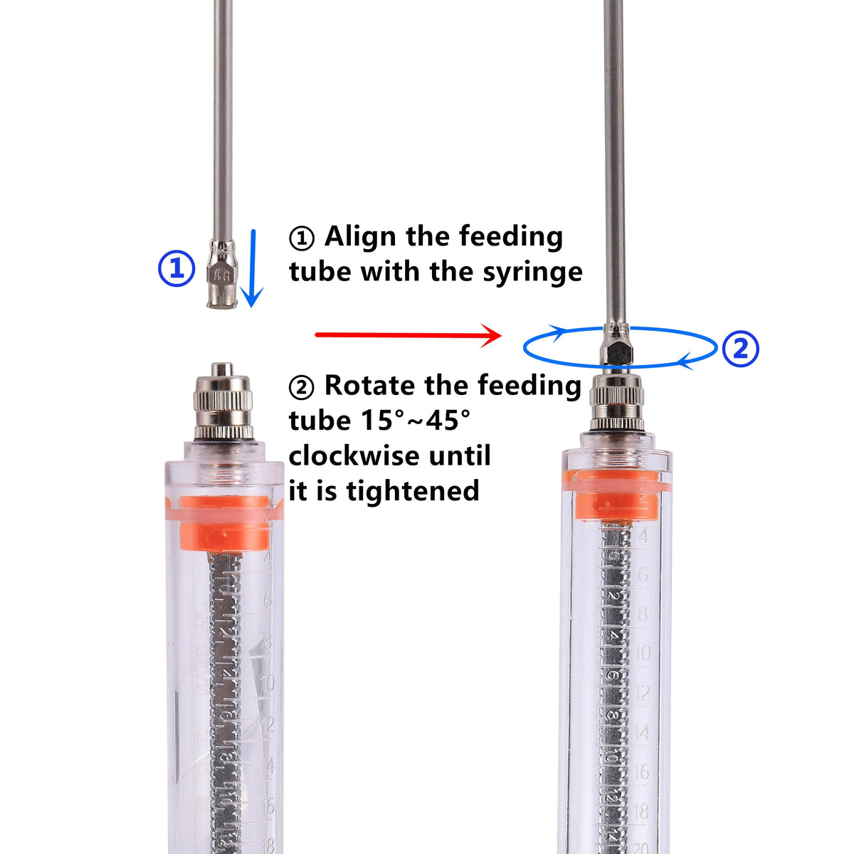Pet Pigeon Parrot Bird Feeding Syringe - MyPetDollar.com
