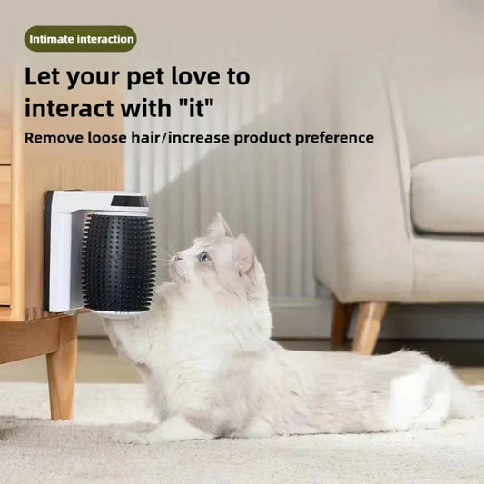 Electric Cat Grooming Brush with Massage - MyPetDollar.com