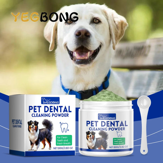 YEGBONG Dog Dental Cleaning Powder with - MyPetDollar.com