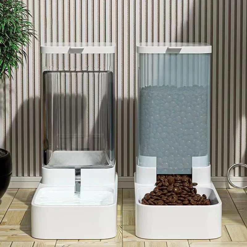 Dog Automatic Feeder Transparent Automatic - MyPetDollar.com