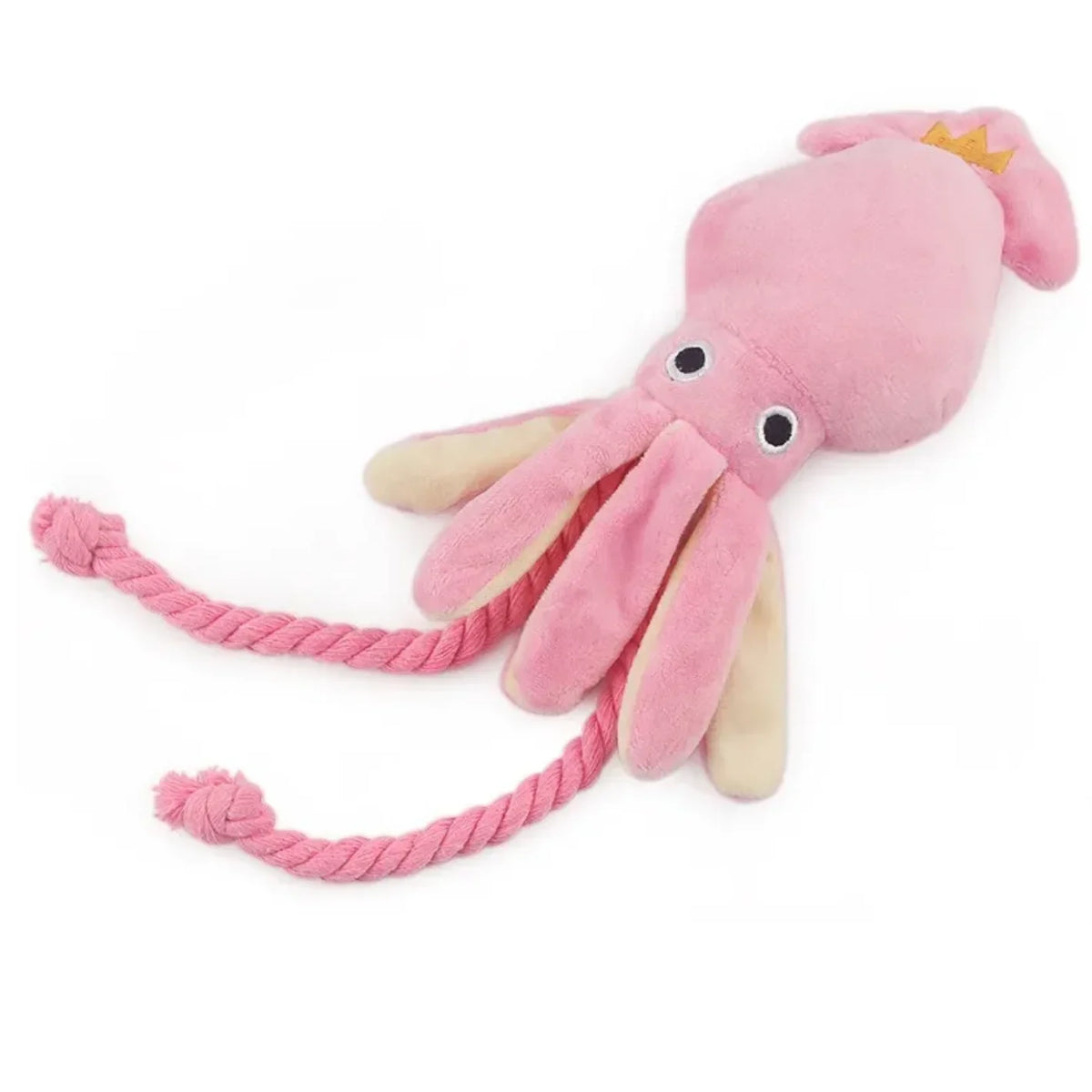 Squeaky Octopus Plush Dog Toy for Puppy - MyPetDollar.com