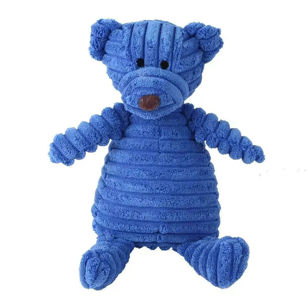 Pet Dog Molar Toy Vent Training Corduroy - MyPetDollar.com
