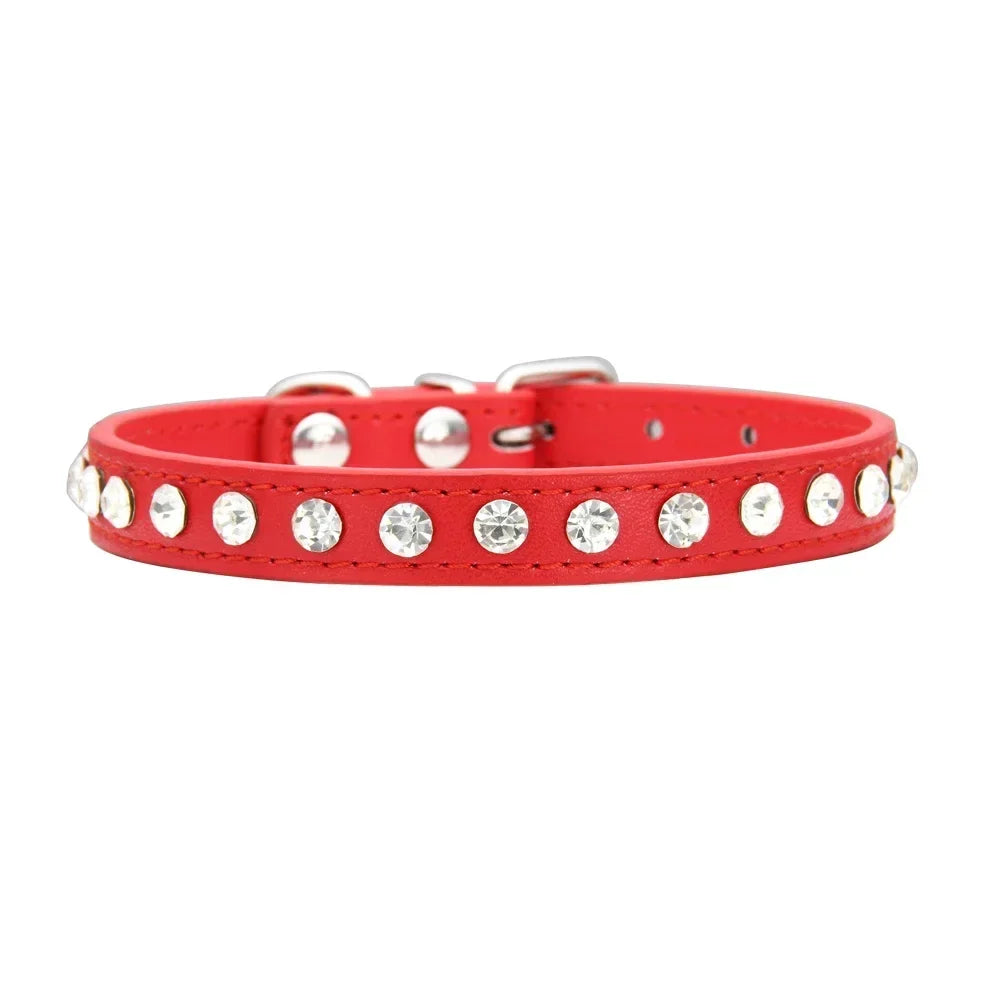 Personalized Rhinestones Dog Collar 16 - MyPetDollar.com