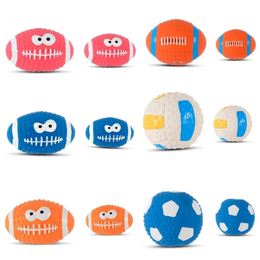 Dog Squeaky Rubber Toys Dog Latex Chew Toy - MyPetDollar.com