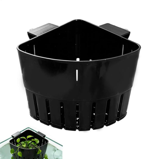 Aquarium Plant Holder Plastic Basket with - MyPetDollar.com