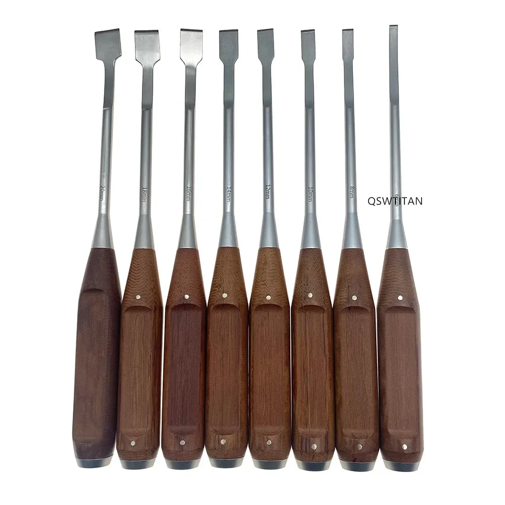 Bone Osteotomes 6mm-20mm Bone Knife curved - MyPetDollar.com