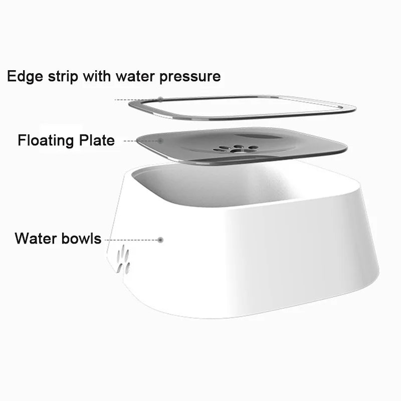 Pet Dog Cat Bowl Floating Bowl Water Drinker - MyPetDollar.com