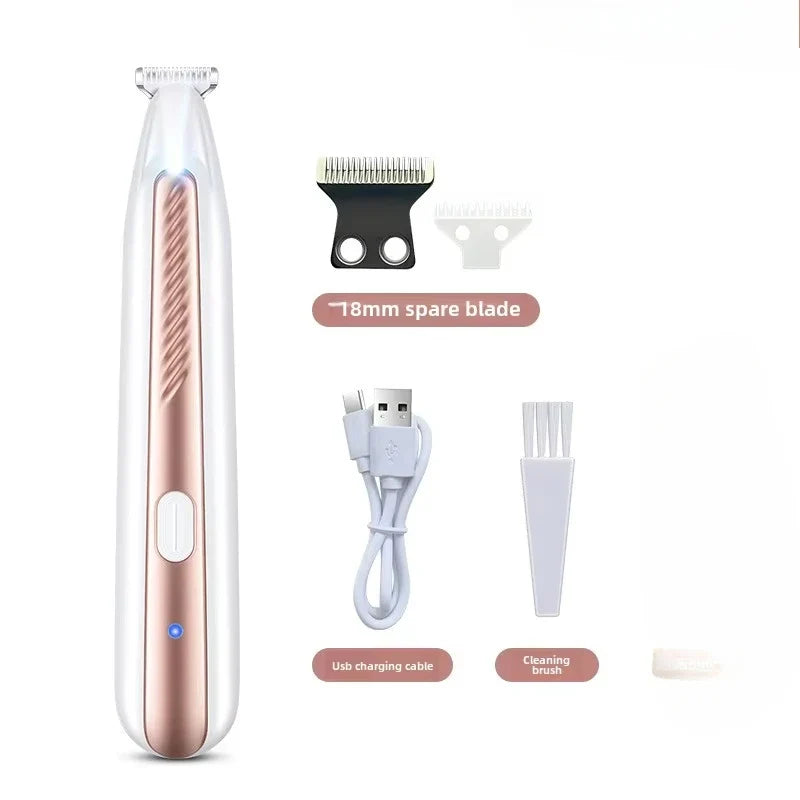Smart Waterproof Pet Hair Shaver Dog Foot Cat Removal