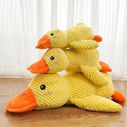 Dog Toy Plush Companion Sleeping Duck Bite - MyPetDollar.com