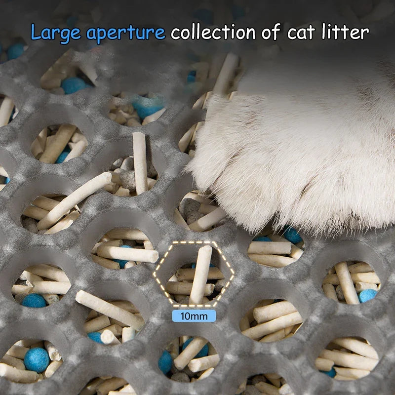 60CMX90CM Cat Litter Mat Waterproof Double - MyPetDollar.com