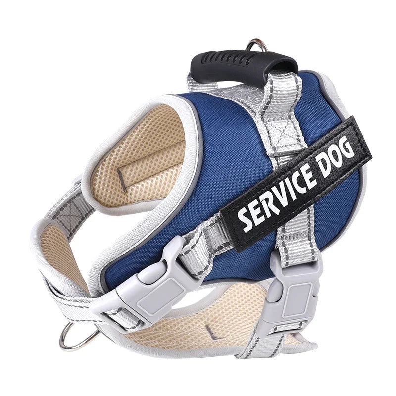 Personalized Name Dog Harness Service Dog - MyPetDollar.com