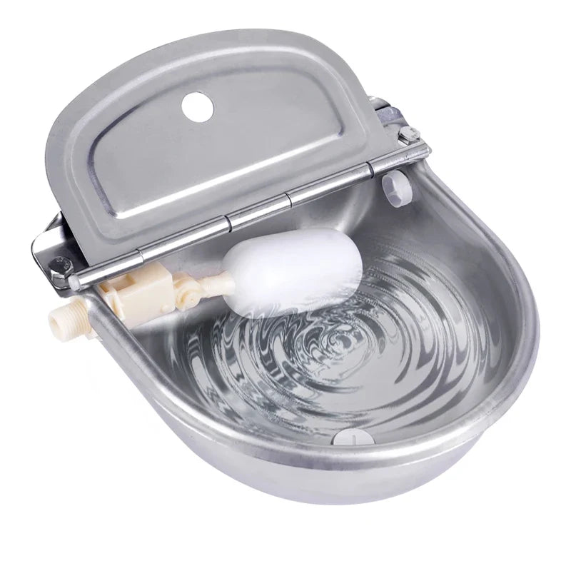 Stainless Steel Cow Water Bowls – Livestock Feeders & Waterers