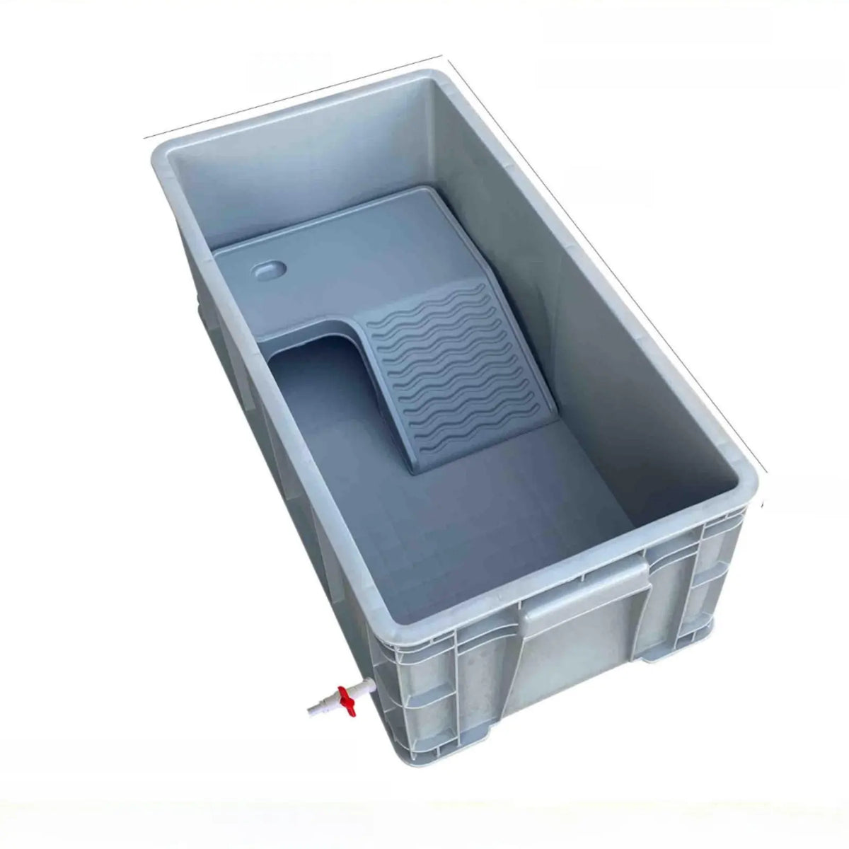 Rectangular Turtle Habitat With Drain Narrow - MyPetDollar.com