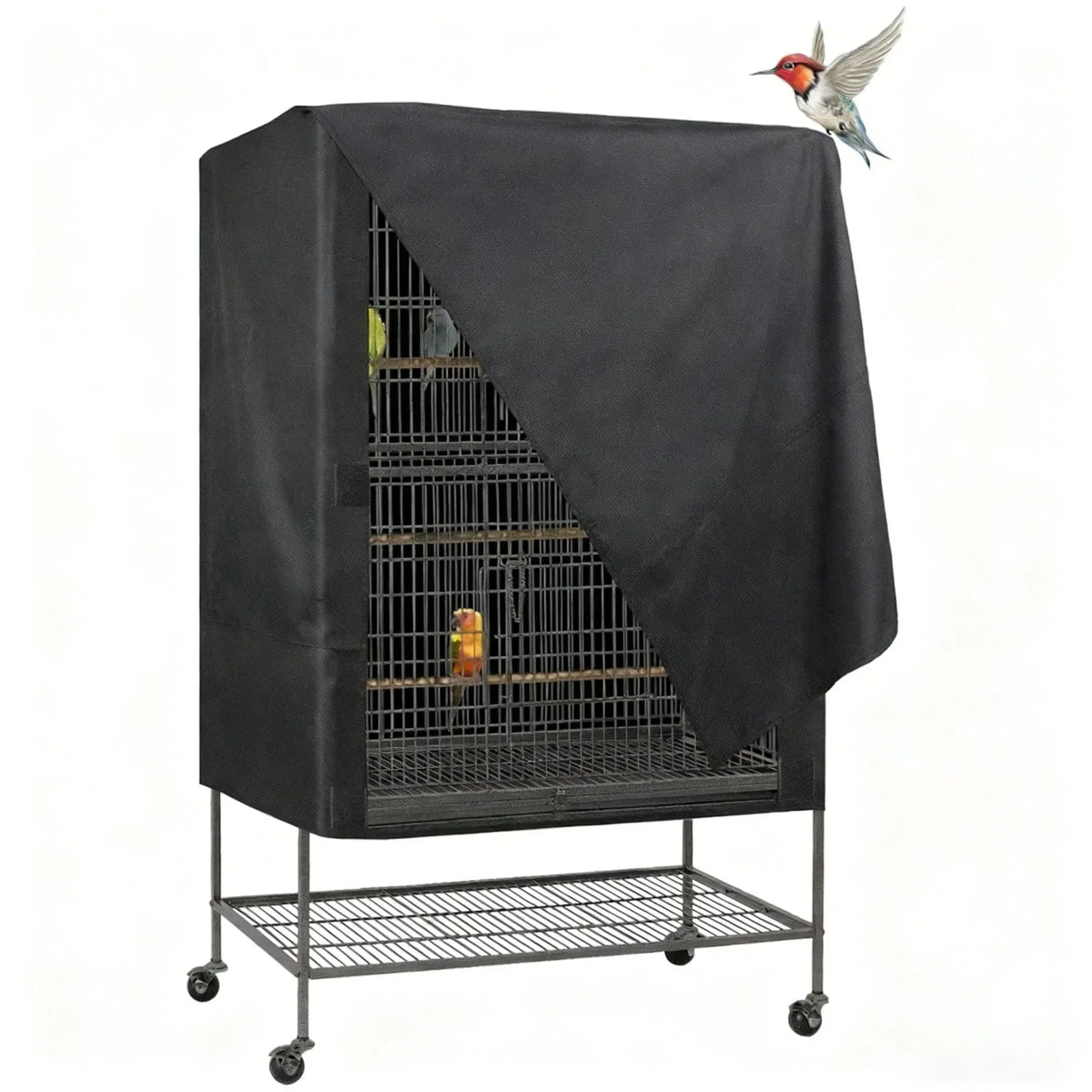 Washable Bird Cage Cover Oxford Cloth Light, Waterproof