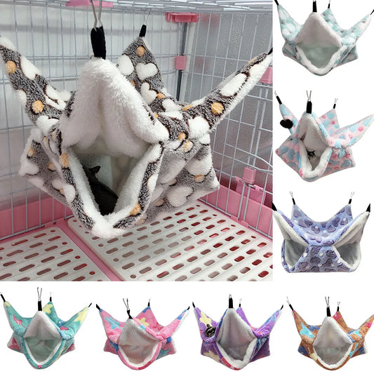 Hammock For Rats Double Thick Plush Warm Bed - MyPetDollar.com
