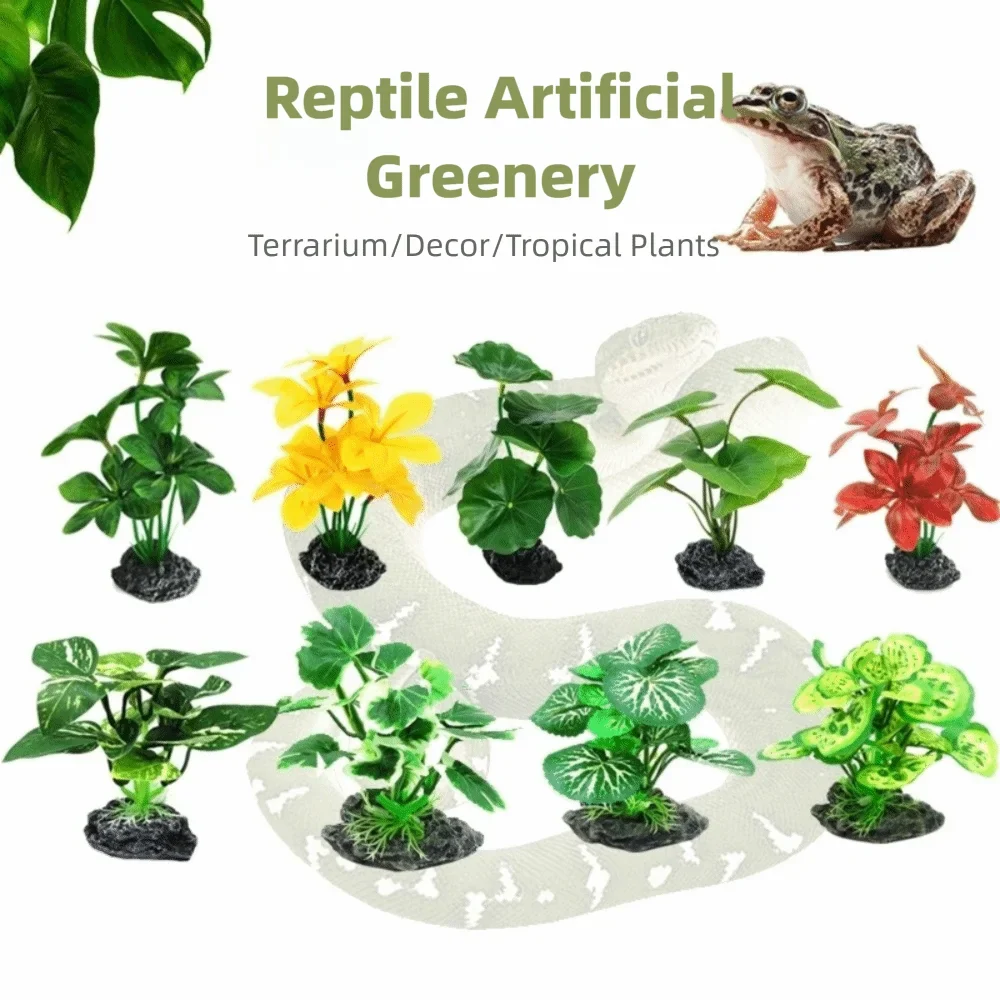 Plastic Material Aquarium Plants Realistic - MyPetDollar.com