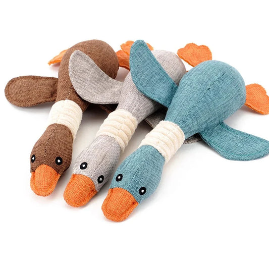 New Dog Toys Wild Goose Sounds Toy Cleaning - MyPetDollar.com