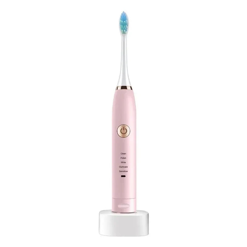 Pet Electric Toothbrush Dog & Cat Teeth Cleaning Tool USB – 4 Colors
