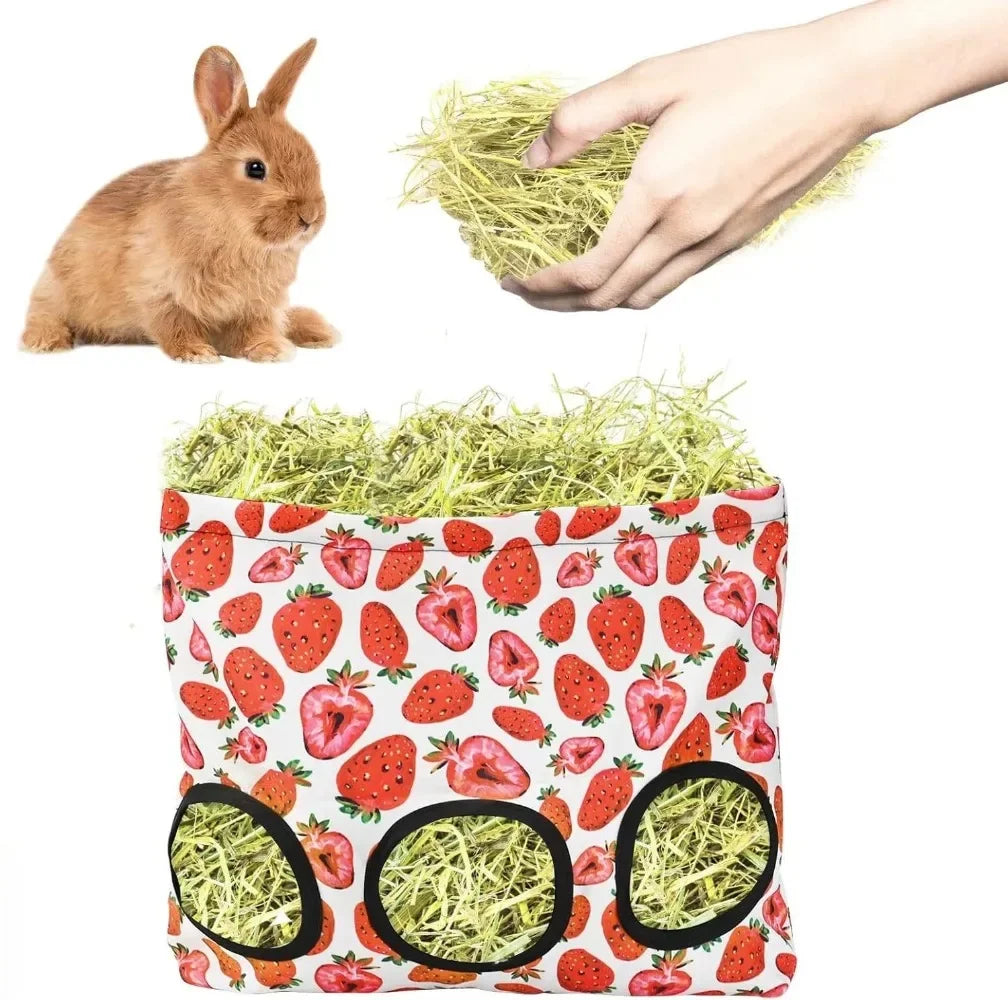 Rabbit Hay Feeder Bag Oxford Fabric Guinea - MyPetDollar.com