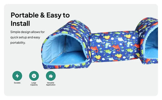 Guinea Pig Tunnel and Bed Hamster Hideout - MyPetDollar.com