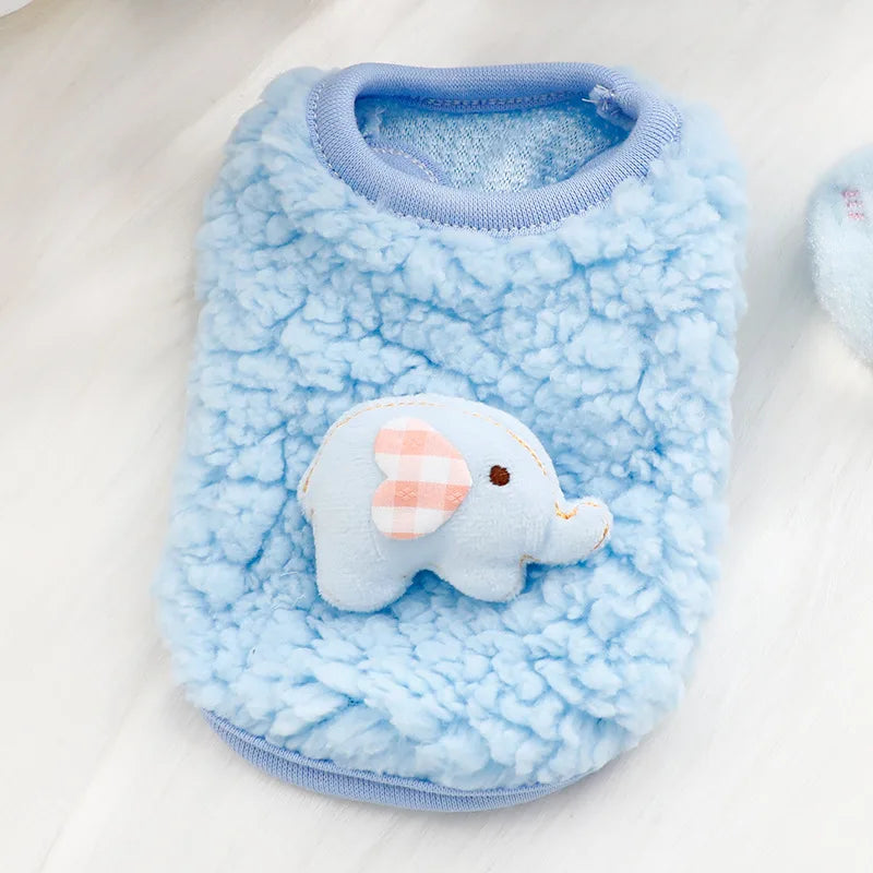 Winter Warm Bunny Rabbit Sweater for Little - MyPetDollar.com