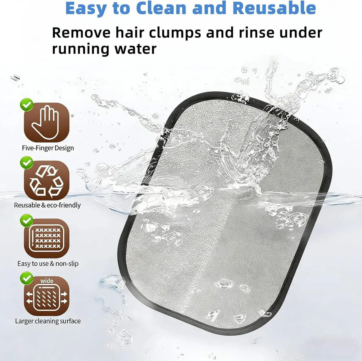 Portable Washable Pet Hair Remover Gloves - MyPetDollar.com