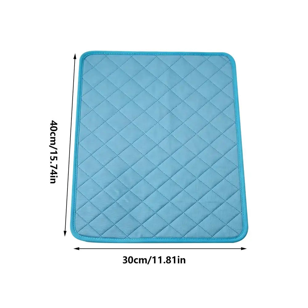Pet Sleeping Pad Dog Cooling Mat Breathable Anti Slip Portable