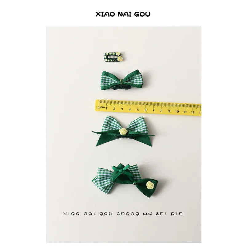 Blackish Green Pet Dog BB Hair Clips New - MyPetDollar.com