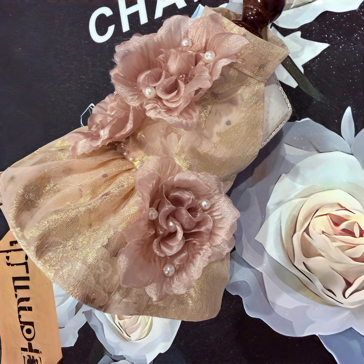 Luxury Handmade Cat Dog Wedding Dress - MyPetDollar.com