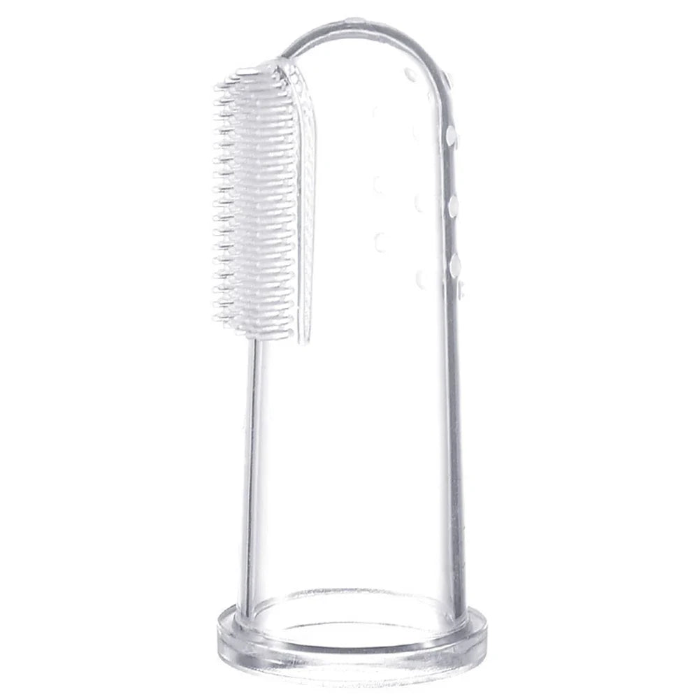 Pet Silicone Finger Cots Toothbrush Cats - MyPetDollar.com