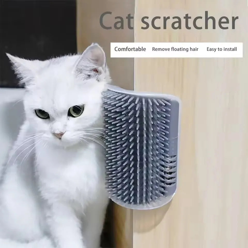 Pet Cat Corner Scrubber Massager Brush, - MyPetDollar.com
