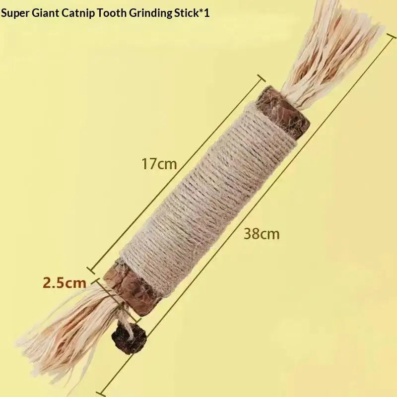 1 Cat Toys Made of Wood Knotweed Teething Sticks Insect Galls – 11 Colors