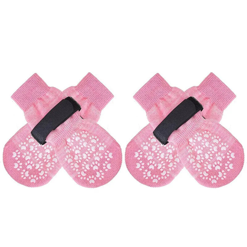 Outdoor Pet Dogs Breathable Socks Black Tie - MyPetDollar.com