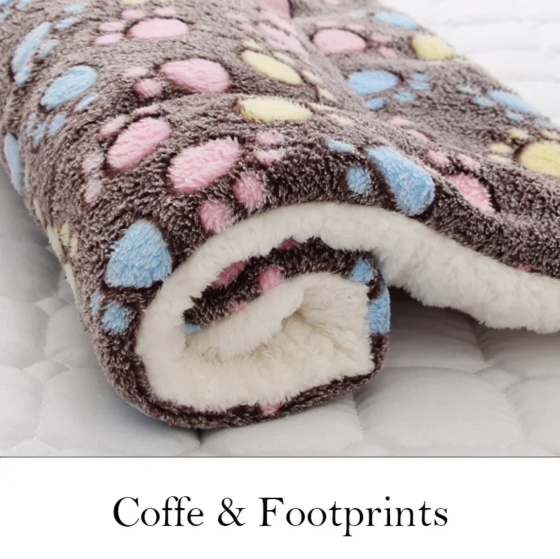 Pet Sleeping Mat Warm Dog Bed Soft Fleece - MyPetDollar.com