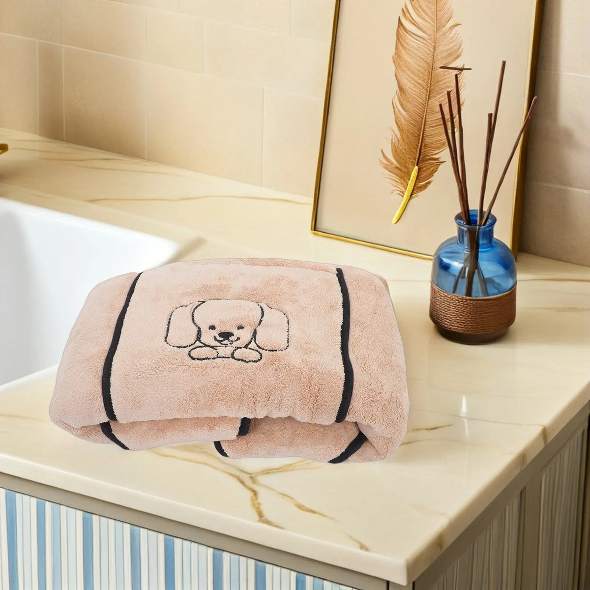 Pet Blanket Coral Fleece Soft Absorbent Dog - MyPetDollar.com