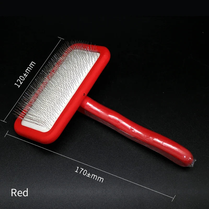 Wood Crane Dog & Cat Grooming Brush