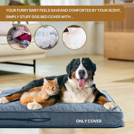 1Pc Orthopedic Dog Beds Cover for Large - MyPetDollar.com